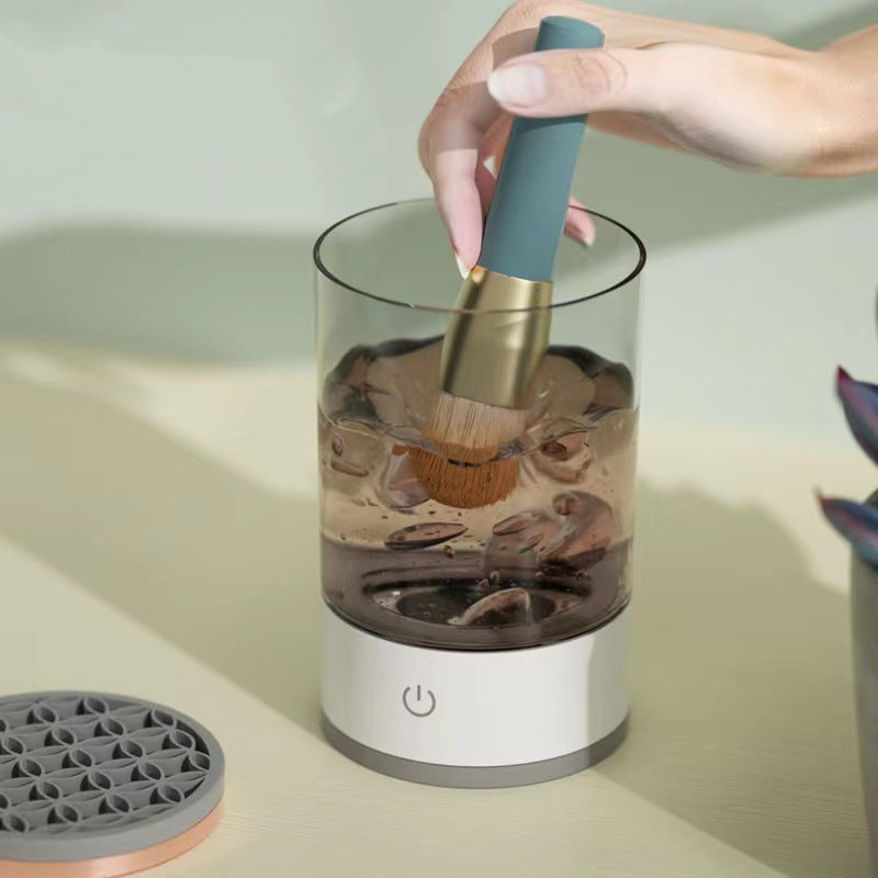 Portable Electric Makeup Brush Cleaner-5